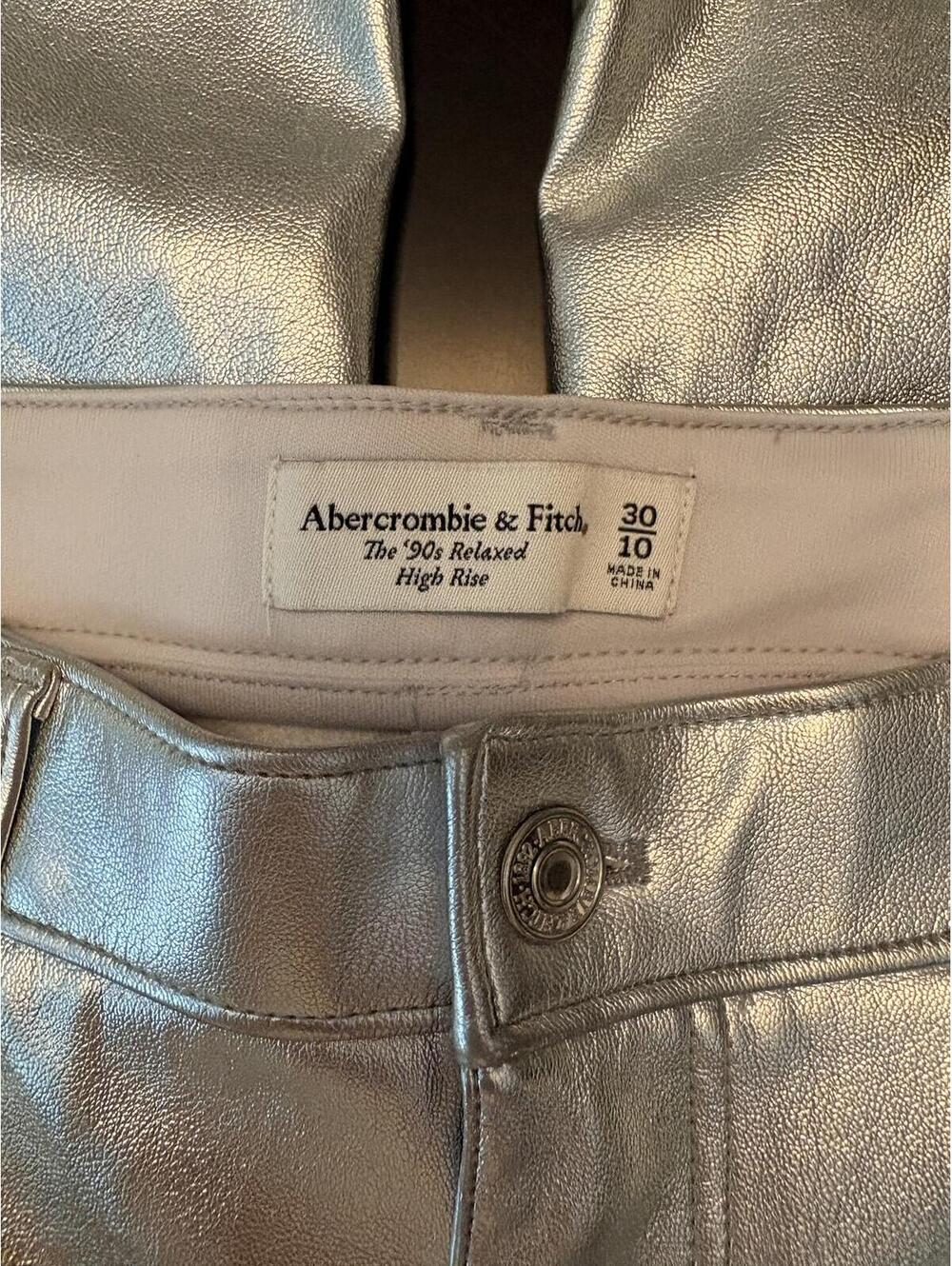 Abercrombie & Fitch Vegan Leather Pants 30/10